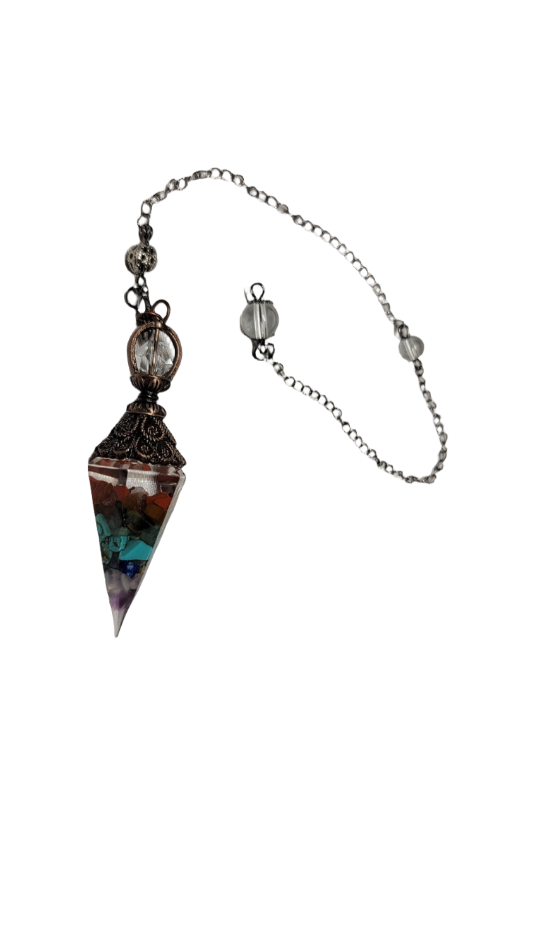 Chakra Pendulums | 7 Chakra Pendulums | Crystal Pendulums | Rainbow Pendulums