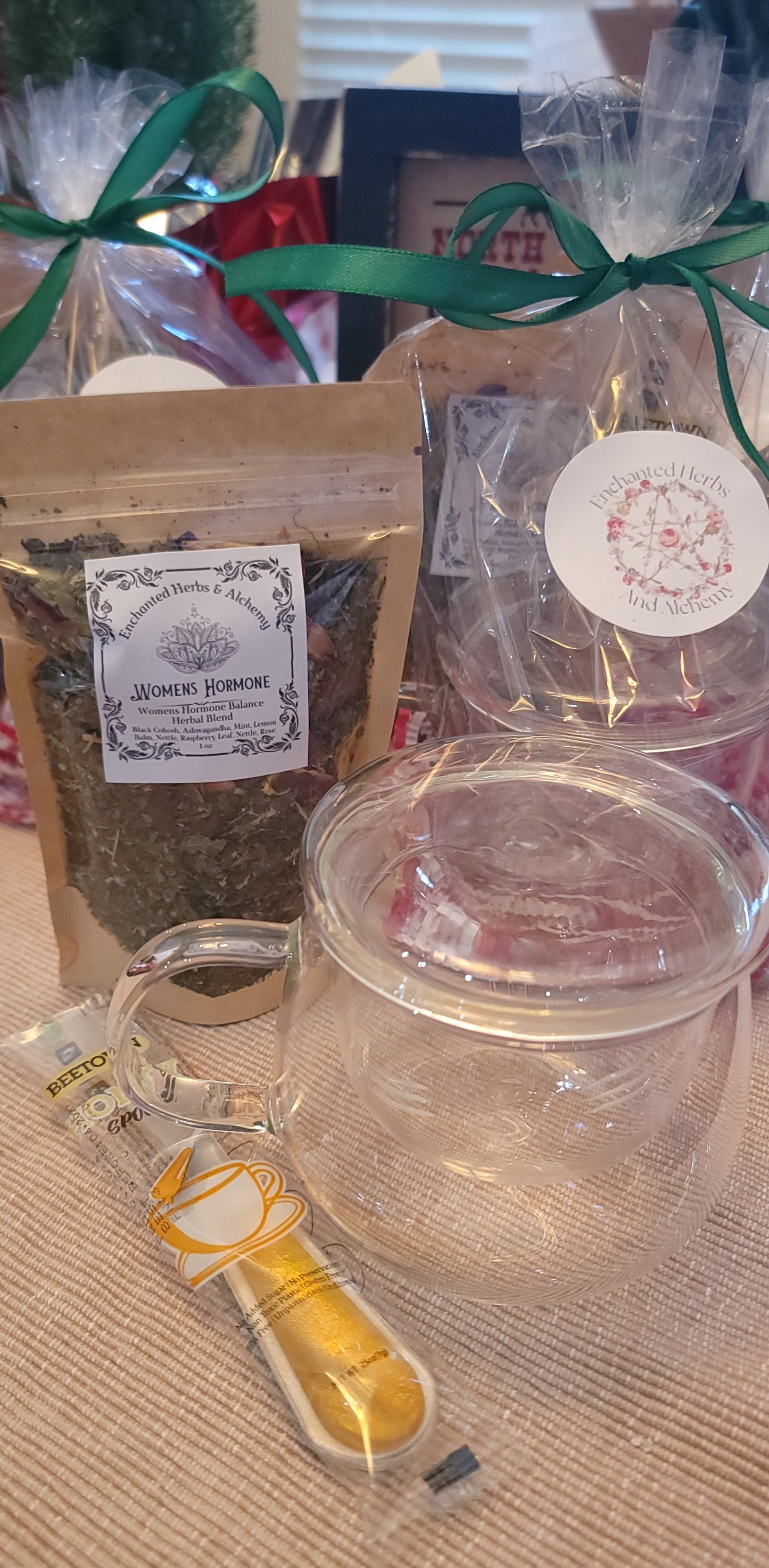 Glass Tea Infuser Cup Gift Set