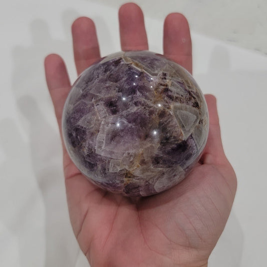 Natural Amethyst Sphere Amethyst Ball Crystal Sphere Healing Crystal